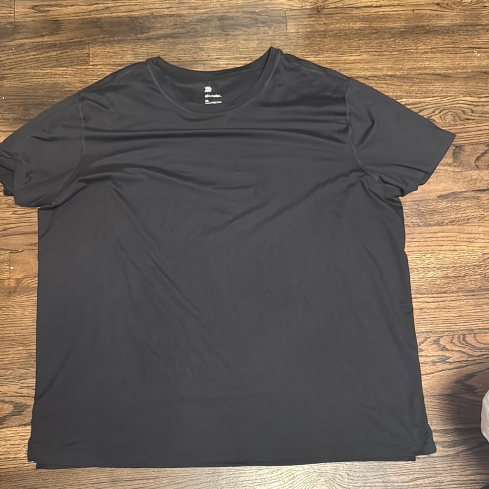All in Motion Men's Black Short Sleeve Tee